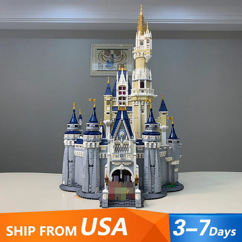 Customzied16008/ 99019 Castle City Model Building Blocks 4080pcs Bricks Toys 71040 From USA 3-7 Days Delivery