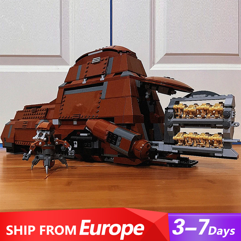 Custom M969/05069 Star Wars Trade Federation MTT Building Blocks 1330±pcs Bricks Toys From Europe 3-7 Days Delivery