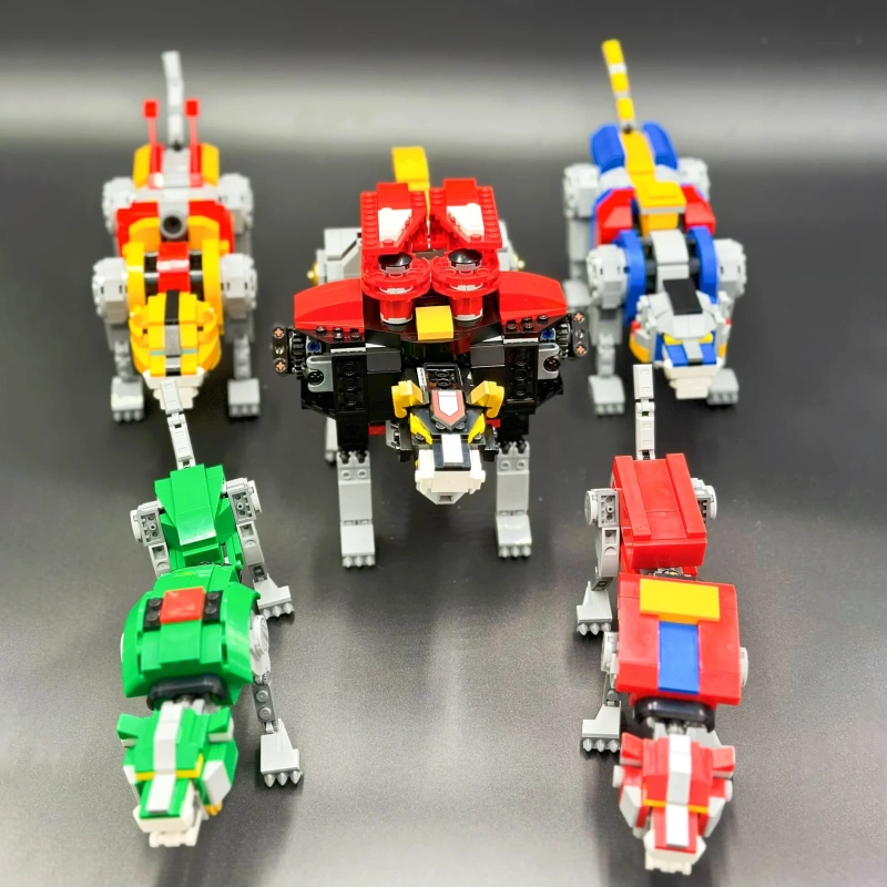 Custom18008/16007 Idea Voltron  21311 Building Blocks 2321±pcs Brick Toys From Europe 3-7 Days Delivery.