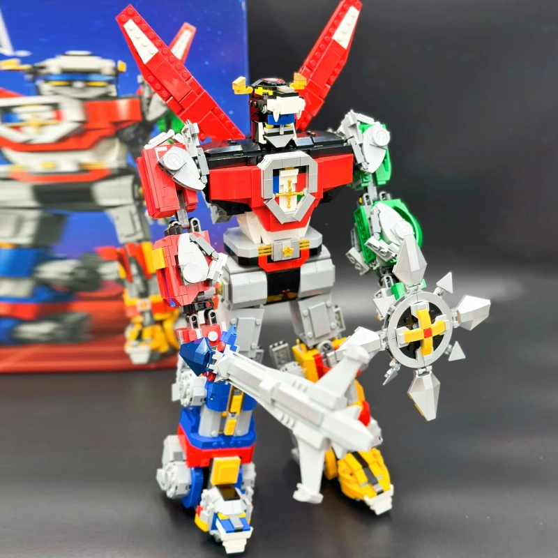 Custom18008/16007 Idea Voltron  21311 Building Blocks 2321±pcs Brick Toys From Europe 3-7 Days Delivery.