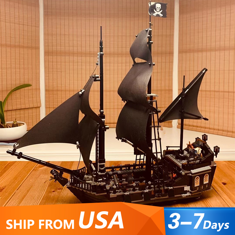 Pre-Sale】The Black Pearl Pirate of the Caribbean 4184 Building