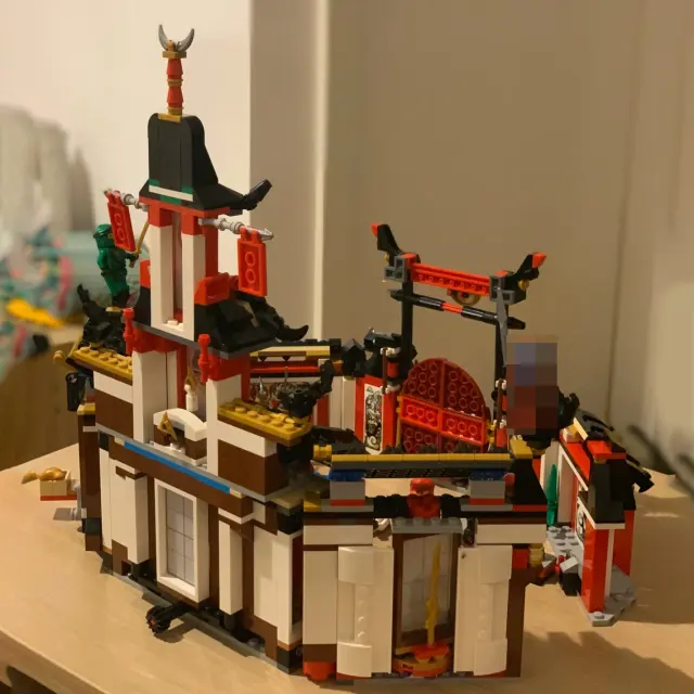Custom 90015 Ninjago Monastery of Spinjitzu Buildinng Blocks 1070±pcs Bricks 70670 from China.
