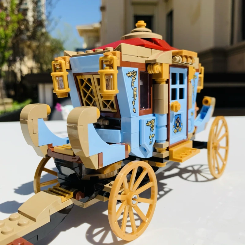 Custom 11347 Harry Potter Movie Beauxbatons' Carriage: Arrival at Hogwarts Building Blocks 430±pcs Bricks 75958 from China.