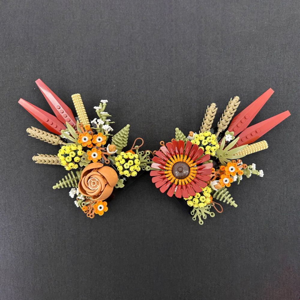 Custom 99032 Botanical Collection Dried Flower Centrepiece Creator Building Blocks 812±pcs Bricks 10314 from China.