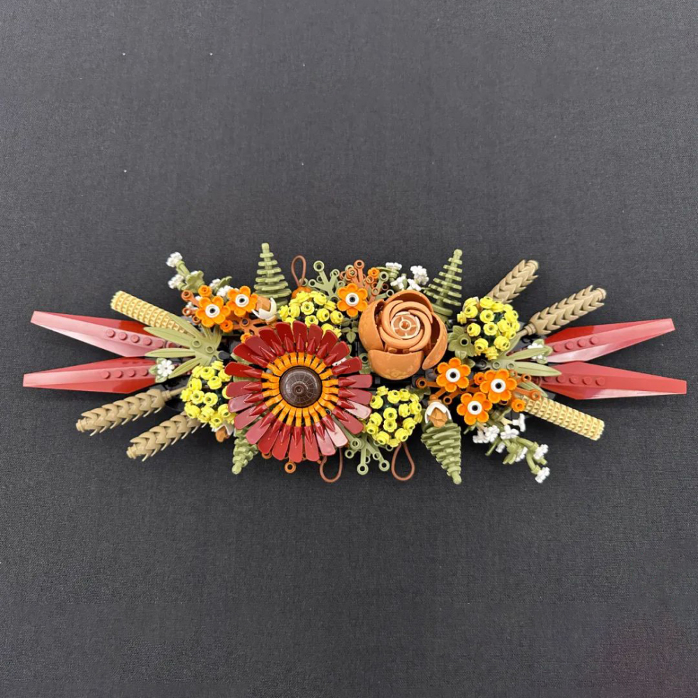 Custom 99032 Botanical Collection Dried Flower Centrepiece Creator Building Blocks 812±pcs Bricks 10314 from China.