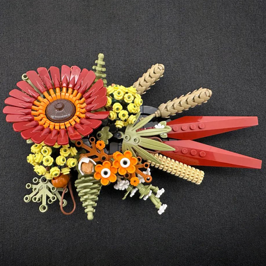 Custom 99032 Botanical Collection Dried Flower Centrepiece Creator Building Blocks 812±pcs Bricks 10314 from China.