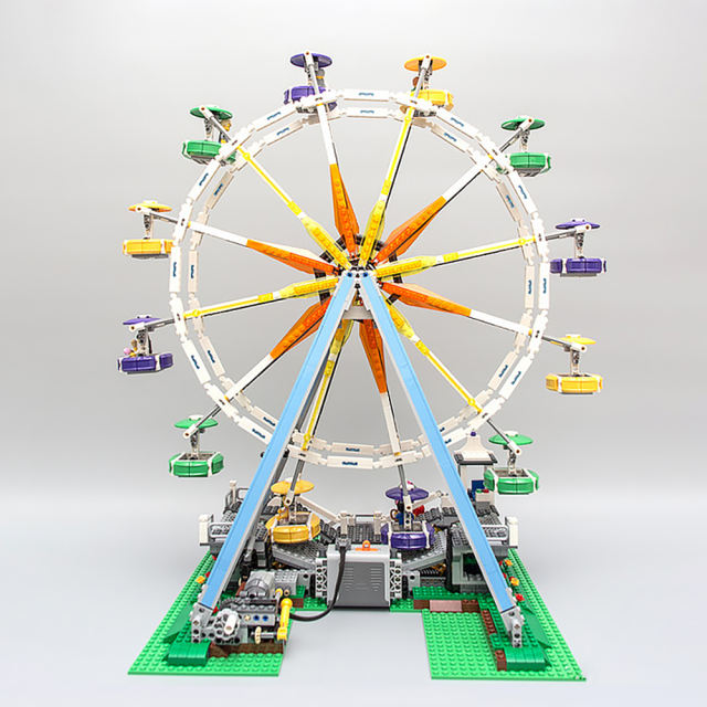 SX 6015 Ferris Wheel Creator Expert 10247 PF Optional Building Block Brick 2464±pcs from China