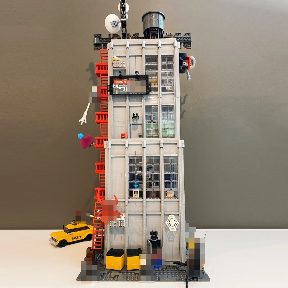 {Pre-Order}Custom 66808 / KING 55886 / LJ1299 Daily Bugle Super Heroes Series Building Blocks 3772±pcs Bricks Toys 76178 From Canada 3-7 Days Delivery