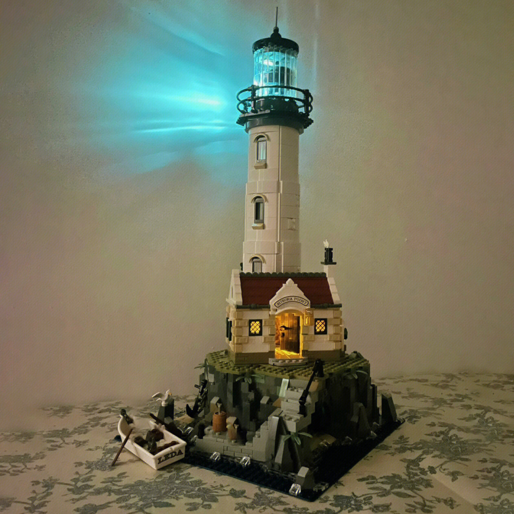 {Pre-Order}JIESTAR 92882/Custom 87010 Motorised Lighthouse Ideas 21335 Building Block Brick 2065±pcs From Canada 3-7 Days Delivery.