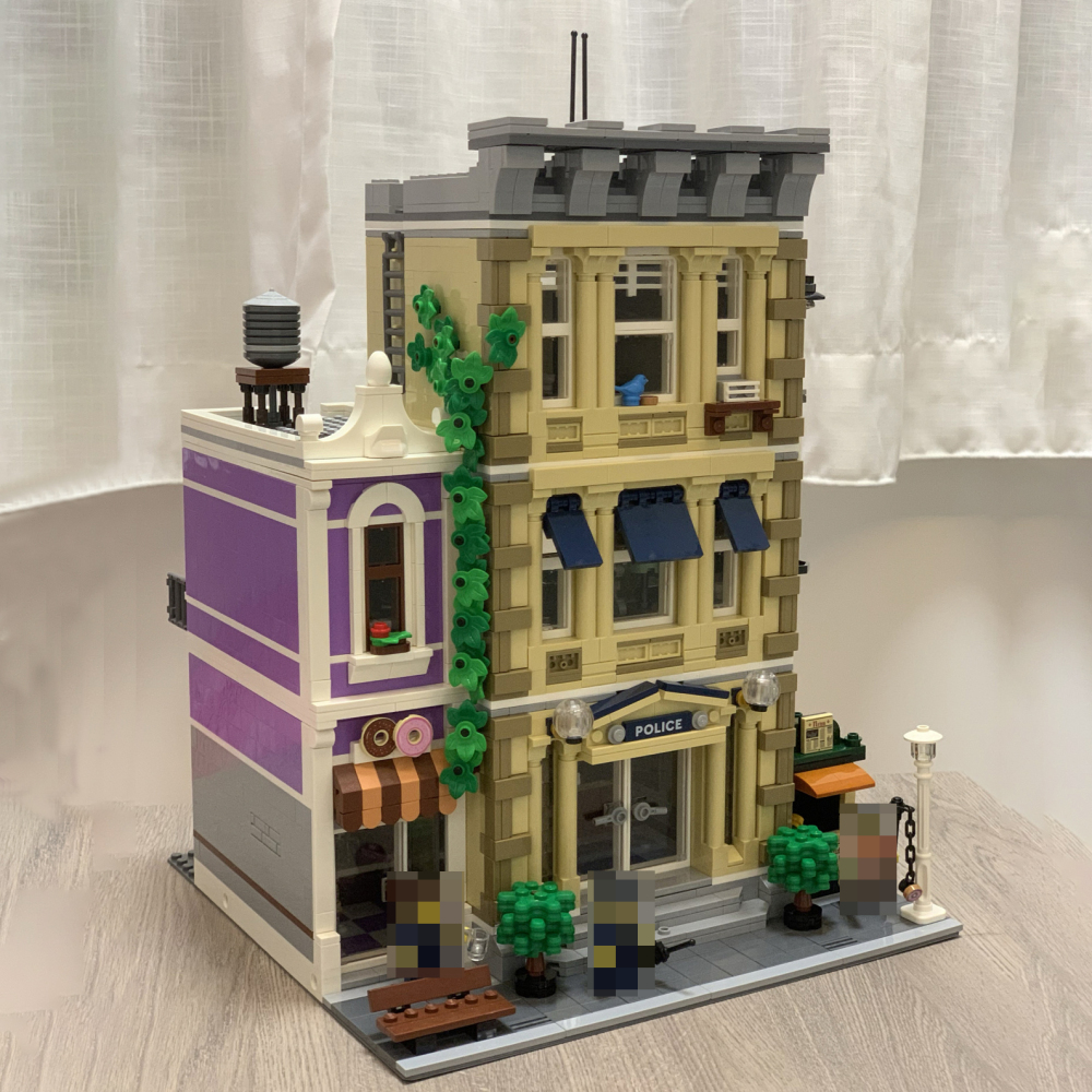 Customized 1661 Expert Series "Police" Station Building Blocks 2923±pcs Bricks Toys 10278 From China
