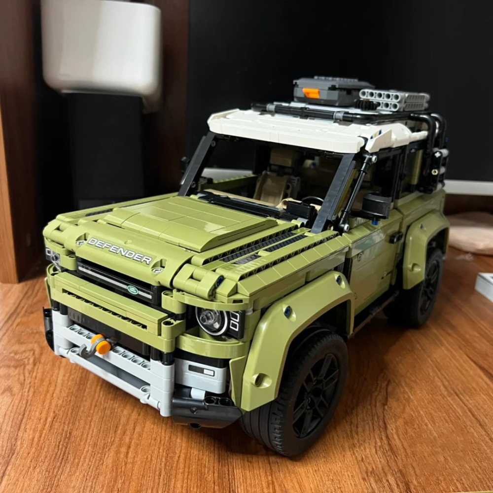 Custom 93018/T19080 Technic Land Rover Defender Car Building Blocks 2573±pcs Bricks 42110 From USA 3-7 Days Delivery.
