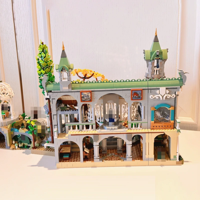 {Pre-Order} Jie Star 87055 Rivendell The Lord of the Rings 10316 Building Blocks 6167±pcs Bricks from China.