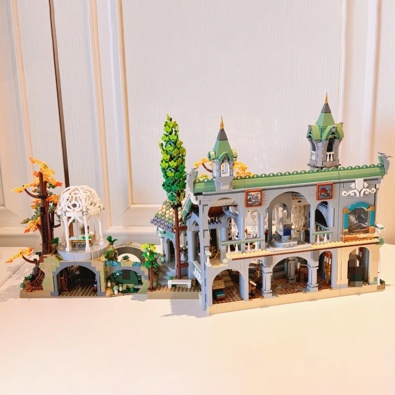 {Pre-Order} Jie Star 87055 Rivendell The Lord of the Rings 10316 Building Blocks 6167±pcs Bricks from China.