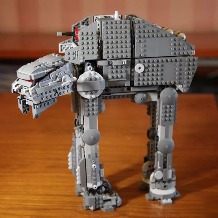 Custom 10908 Star Wars First Order Heavy Assault Walker Building Blocks 1376±pcs Bricks 75189 From China