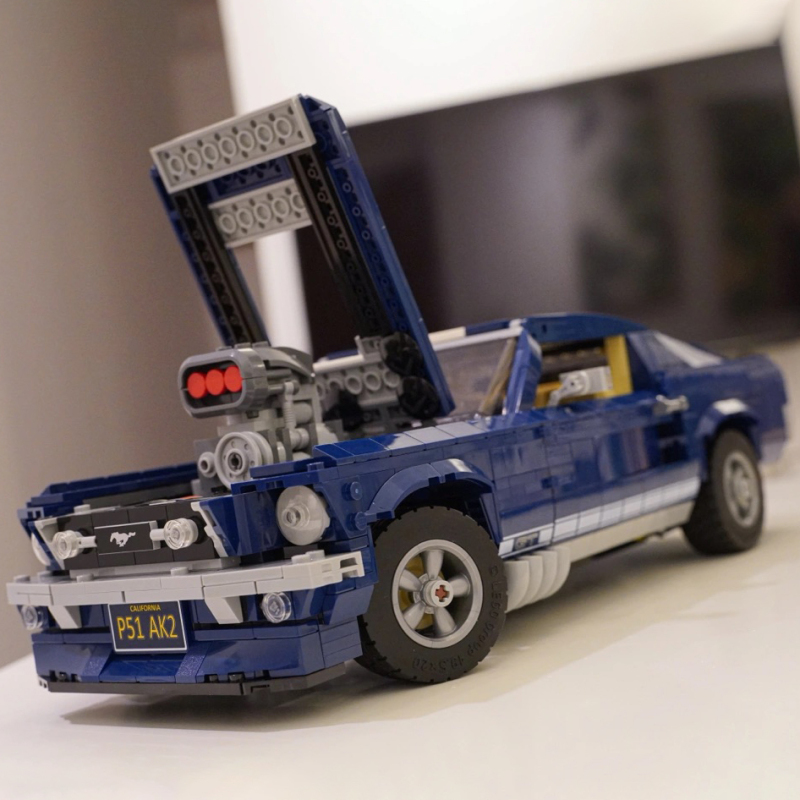 {Only Set}Custom Technic Ford Mustang Car 1471±pcs 10265 From Europe 3-7 Days Delivery.