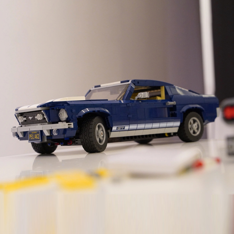 {Only Set}Custom Technic Ford Mustang Car 1471±pcs 10265 From Europe 3-7 Days Delivery.