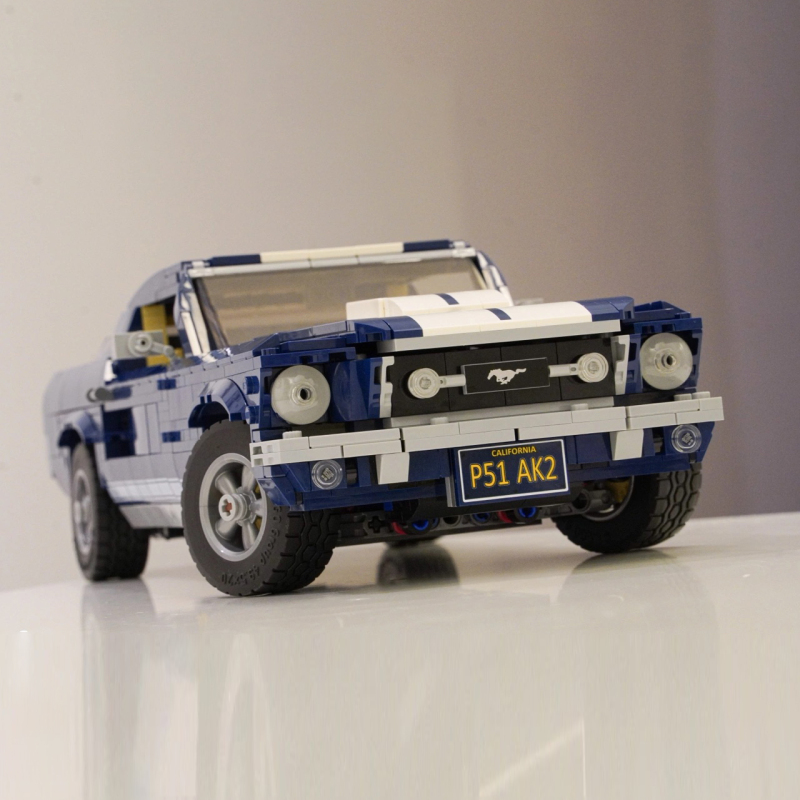 {Only Set}Custom Technic Ford Mustang Car 1471±pcs 10265 From Europe 3-7 Days Delivery.