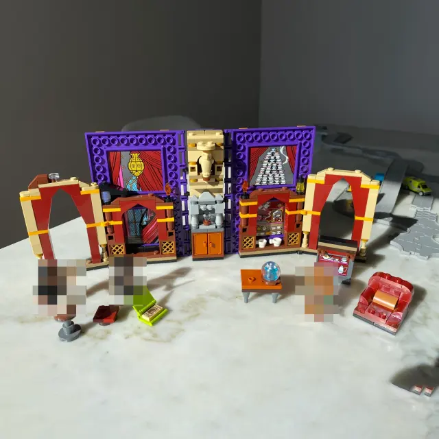 Custom 87085 Harry Potter Hogwarts Moment Divination Class Movie Series Building Blocks 297±pcs Bricks 76396 from China.