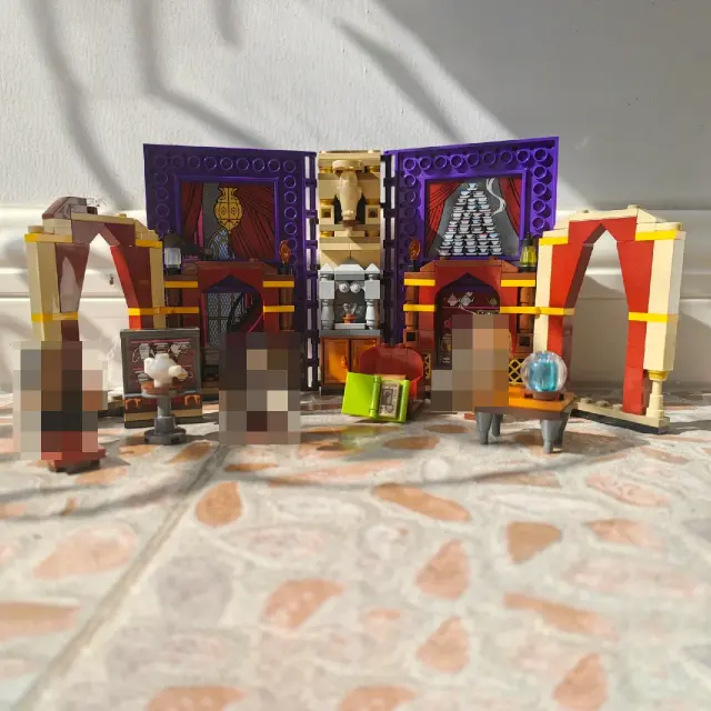 Custom 87085 Harry Potter Hogwarts Moment Divination Class Movie Series Building Blocks 297±pcs Bricks 76396 from China.
