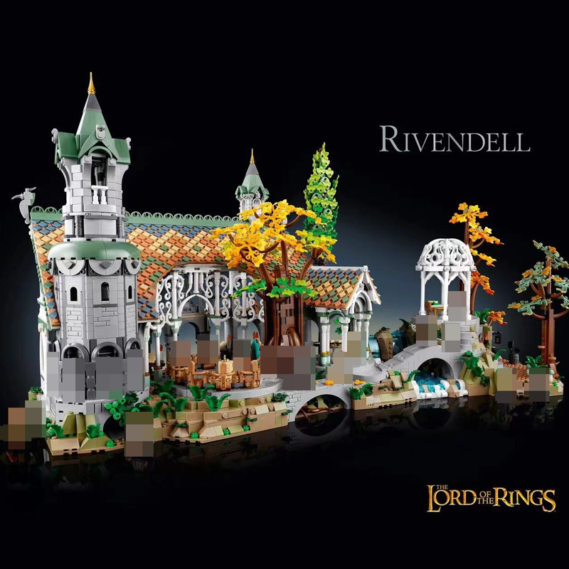 Jie Star 67004 Creator Expert Rivendell The Lord of the Rings 10316 Building Blocks 6595±pcs Bricks from China.