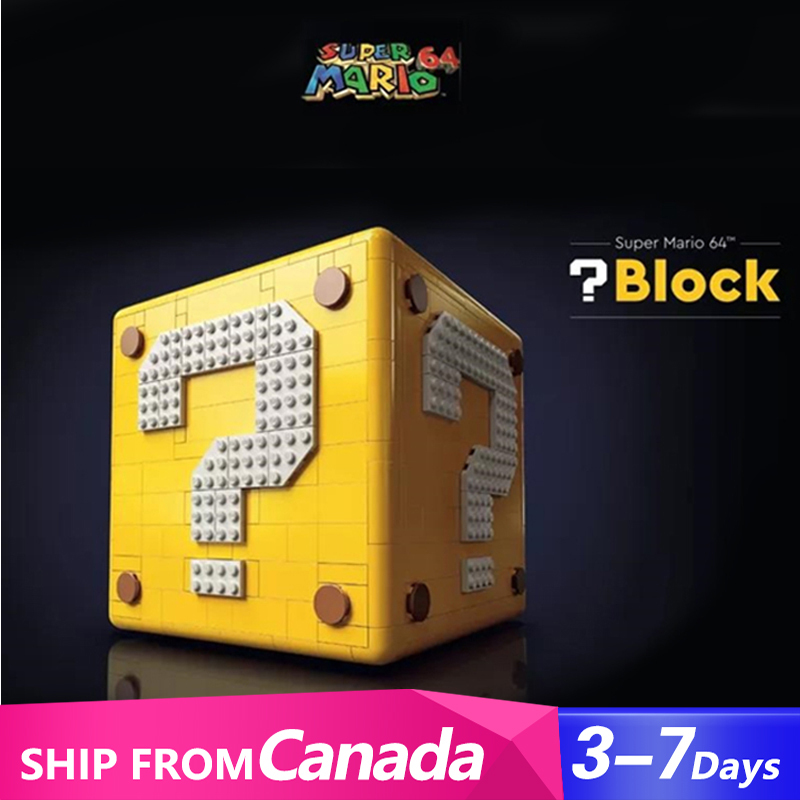 Super Mario 64 Question Mark 71395 Blocks Building Block 2064±pcs From Canada 3-7 Days Delivery