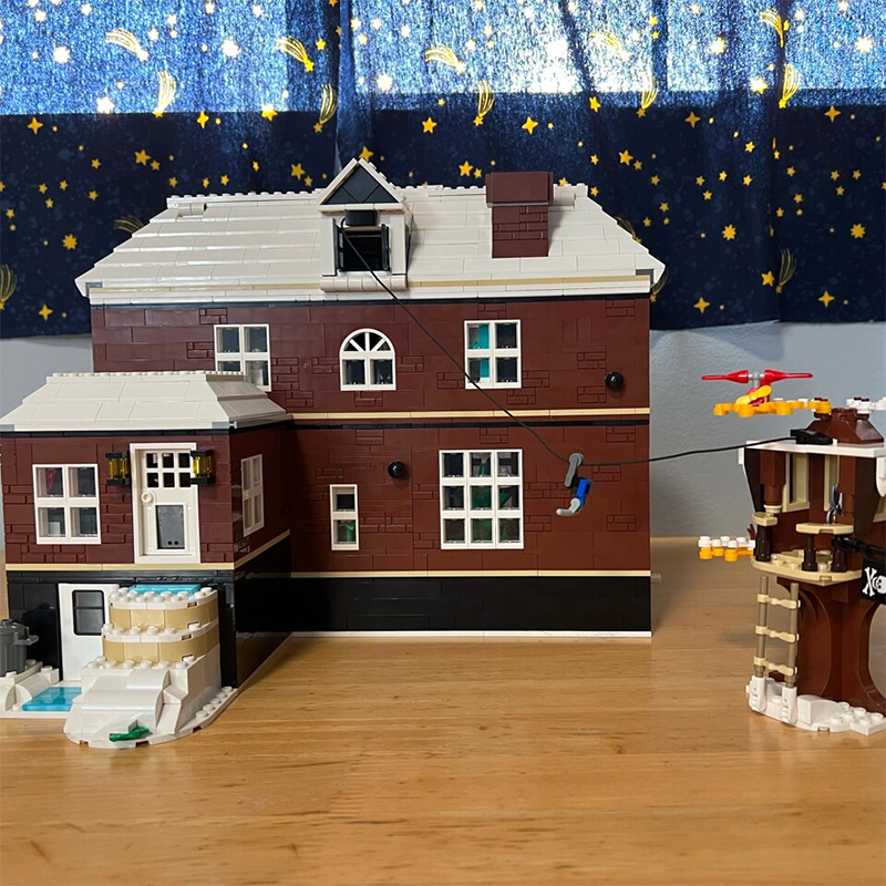 KING A68478 Ideas Home Alone The McCallister House Building Blocks 3955±pcs Bricks 21330 From Europe 3-7 Days Delivery