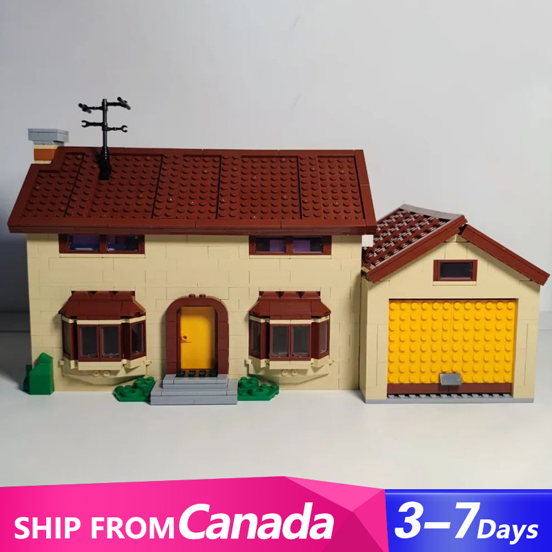 The Simpsons House Building Blocks 2523±pcs Bricks 71006 from Canada 3-7 Days Delivery.