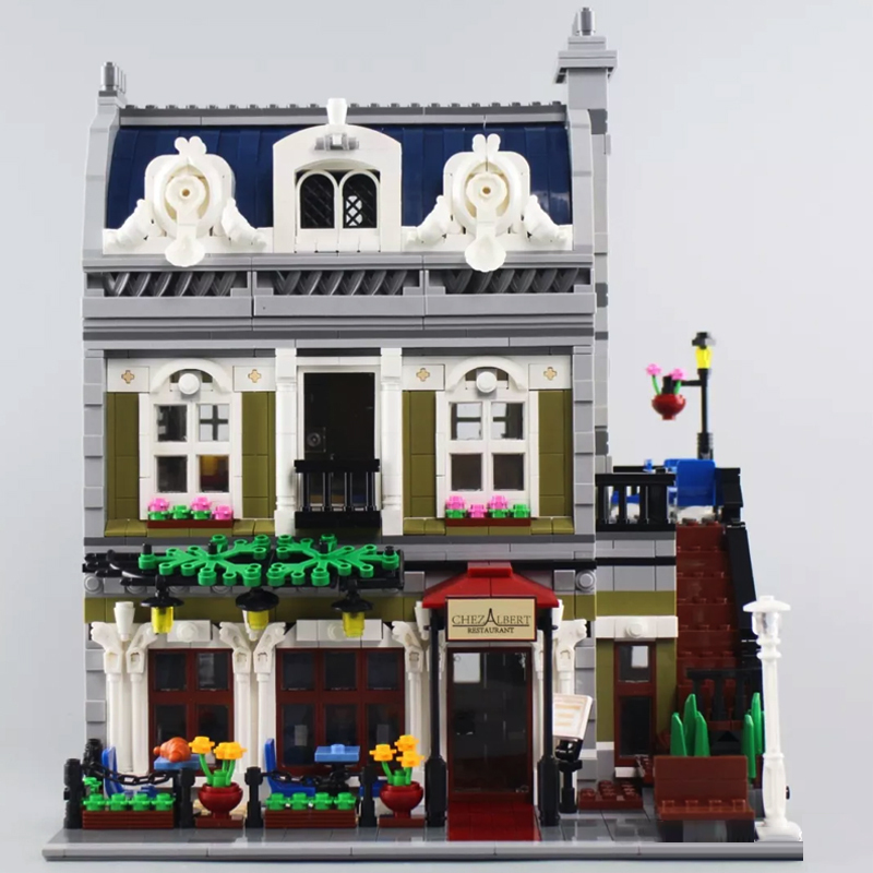 LEJI 99005 A19086 Parisian Restaurant Creator Building Block Brick from Europe 3-7 Days Delivery 10243