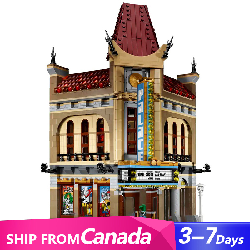 Palace Cinema Creator Builidng Block Brick Toy 2196±pcs from Canada 3-7 Day Delivery 10232.