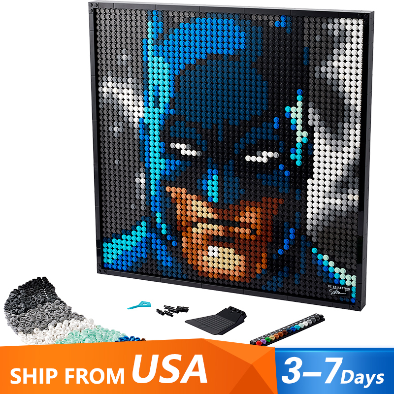 Jim Lee Batman Collection Art Pixel 31205 Building Block Brick 4167±pcs from USA 3-7 Days Delivery.