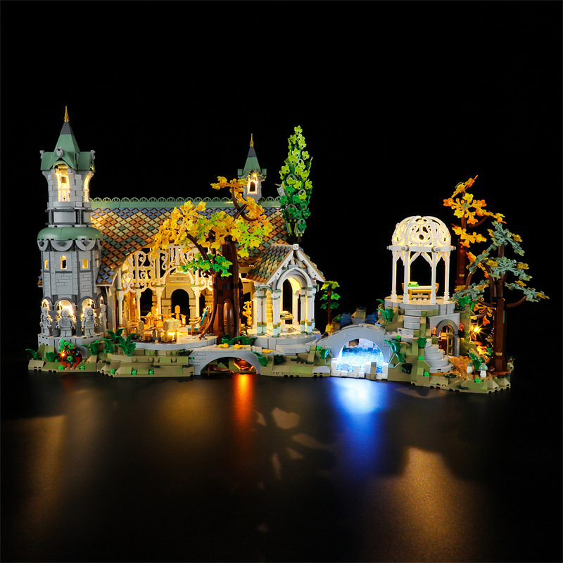 （Light sets）Compatible with 10316 Lord of the Rings LED lighting Hobbit Lord of the Rings Building Blocks Lighting