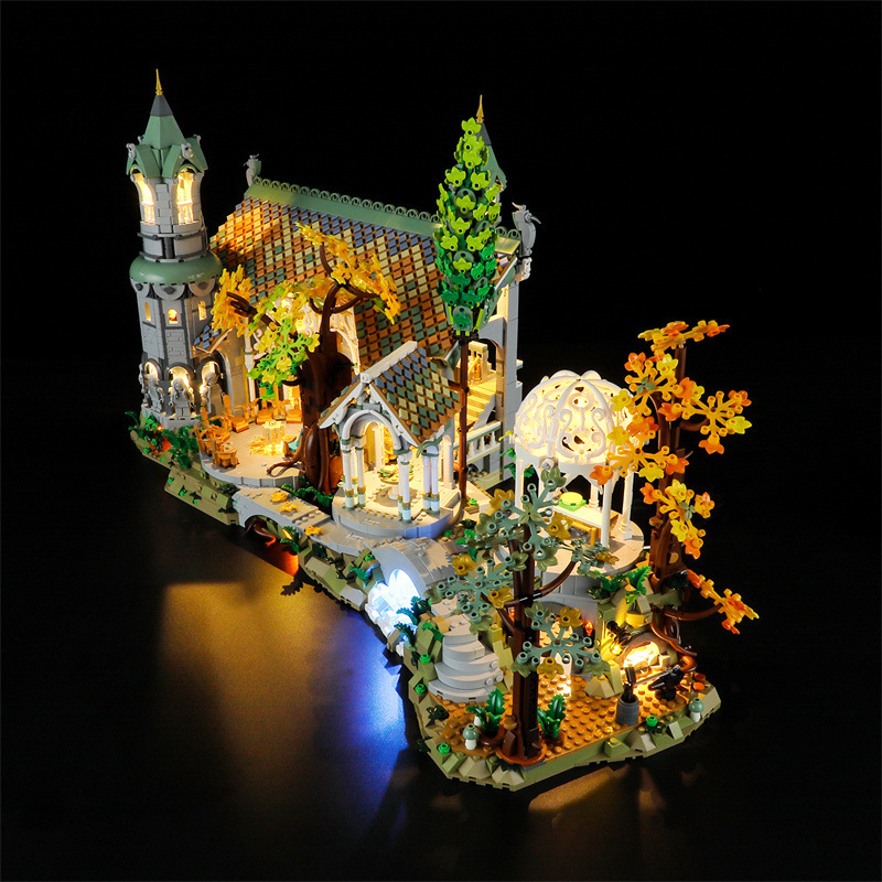 （Light sets）Compatible with 10316 Lord of the Rings LED lighting Hobbit Lord of the Rings Building Blocks Lighting