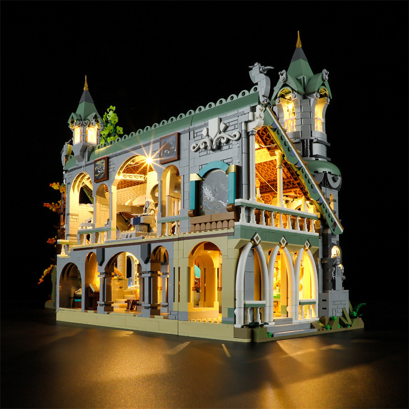 （Light sets）Compatible with 10316 Lord of the Rings LED lighting Hobbit Lord of the Rings Building Blocks Lighting