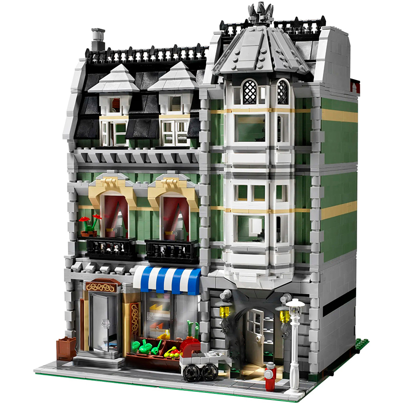 Green Grocer Creator 10185 Building Blocks Bricks 2352±pcs USA 3-7 Days Delivery.