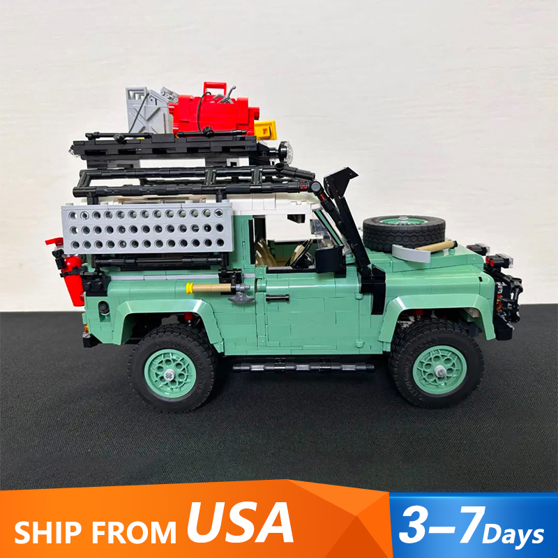 Technic Land Rover Defender 90 Car Building Blocks 2336±pcs Bricks 10317 from USA 3-7 Days Delivery.