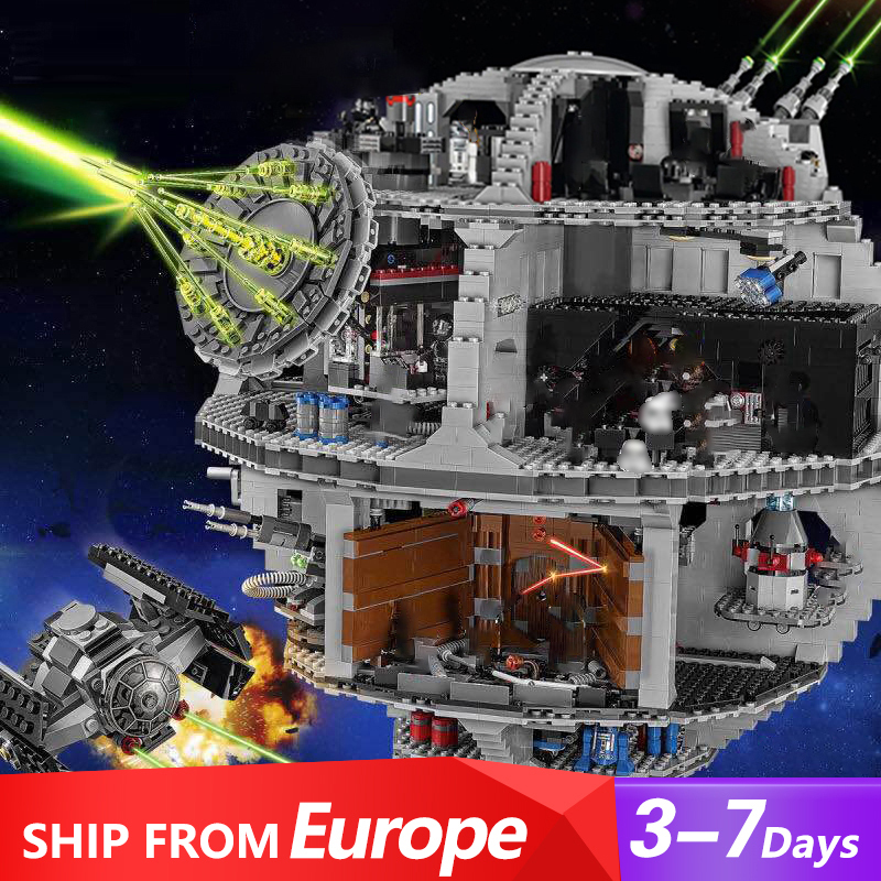 KING 60010 Death Star Building Blocks 4063Pcs Bricks Toys Model Sets 75159 From Europe 3-7 Days Delivery