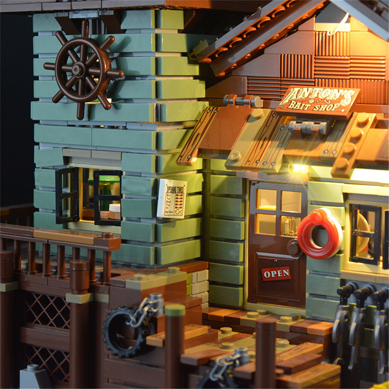 【Light Sets】Bricks LED lighting 21310 Idea Series Old Fishing Store