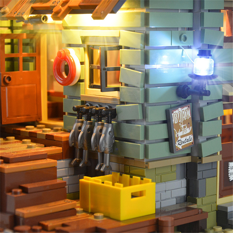 【Light Sets】Bricks LED lighting 21310 Idea Series Old Fishing Store