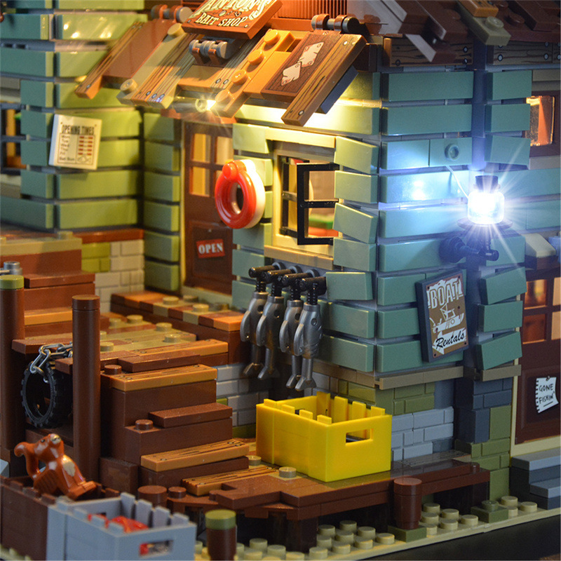 【Light Sets】Bricks LED lighting 21310 Idea Series Old Fishing Store