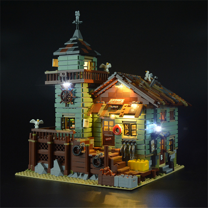 【Light Sets】Bricks LED lighting 21310 Idea Series Old Fishing Store