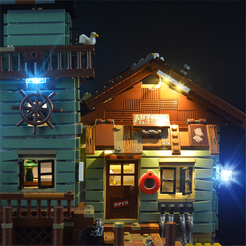 【Light Sets】Bricks LED lighting 21310 Idea Series Old Fishing Store