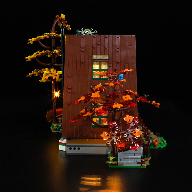 【Light Sets】Bricks LED lighting 21338 Idea Series A-Frame Cabin.