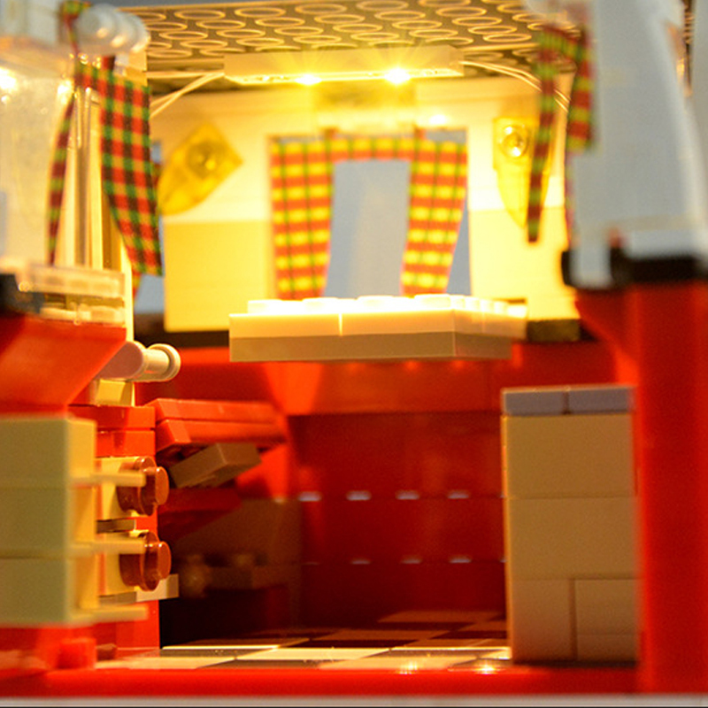【Light Sets】Bricks LED lighting 10220  Technic Series Volkswagen T1 Camper Van.
