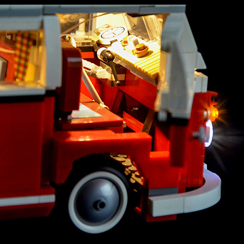 【Light Sets】Bricks LED lighting 10220  Technic Series Volkswagen T1 Camper Van.