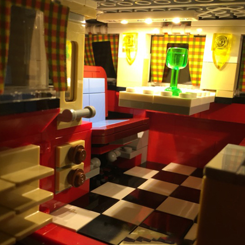 【Light Sets】Bricks LED lighting 10220  Technic Series Volkswagen T1 Camper Van.