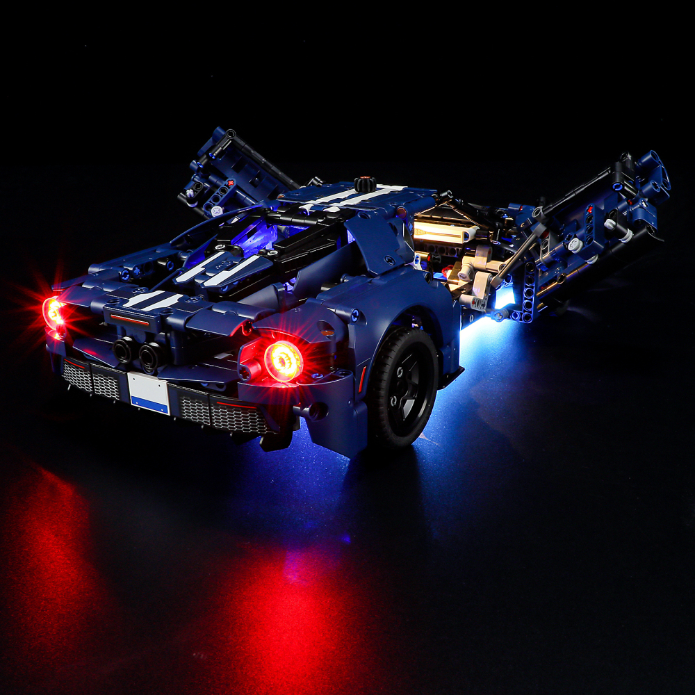 【Light Sets】Bricks LED lighting 42154 Technic Series 2022 Ford GT.