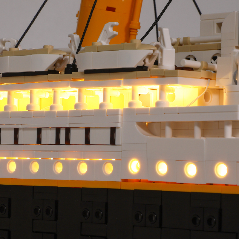 【Light Sets】Bricks LED lighting 10294 Creator Expert Series Titanic.