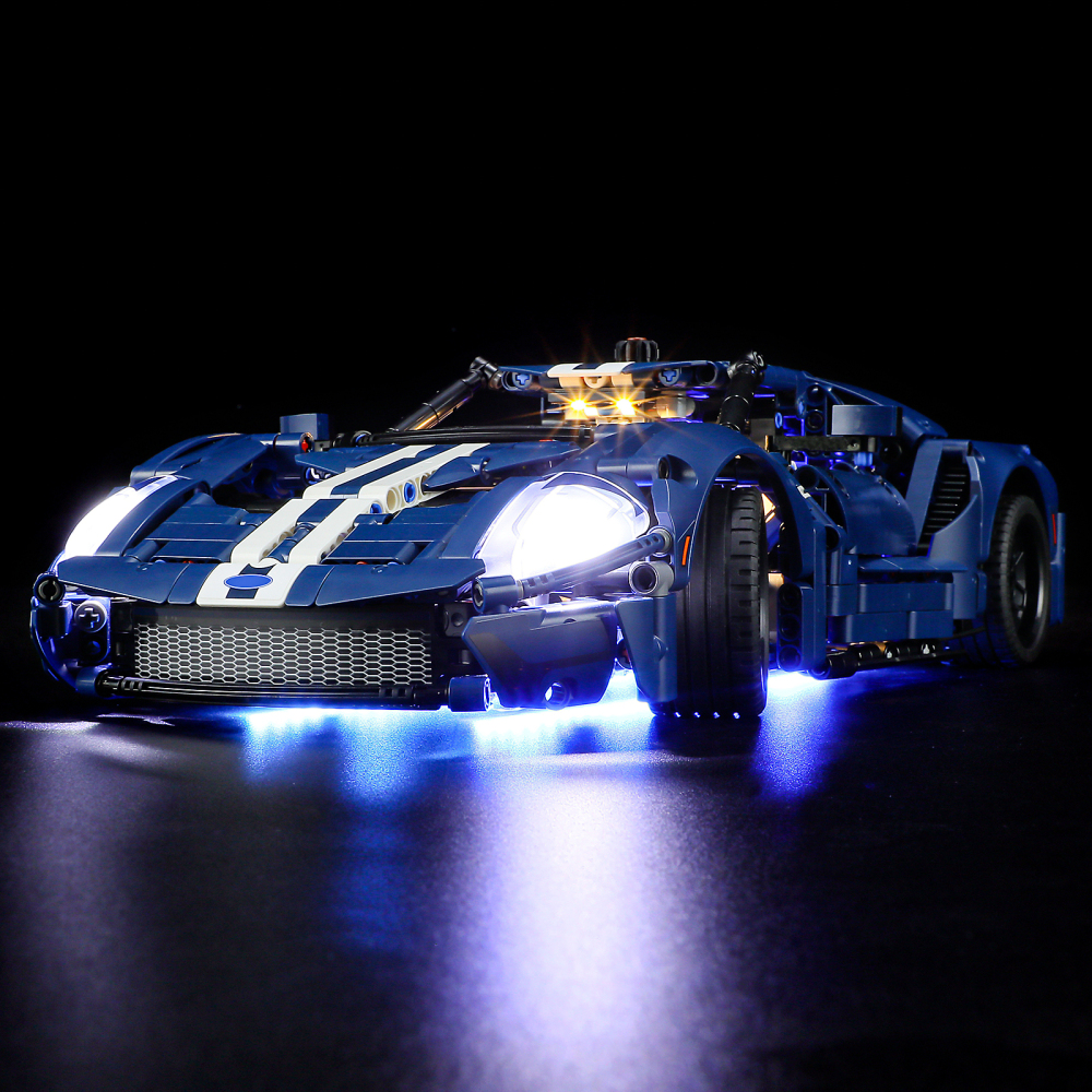 【Light Sets】Bricks LED lighting 42154 Technic Series 2022 Ford GT.