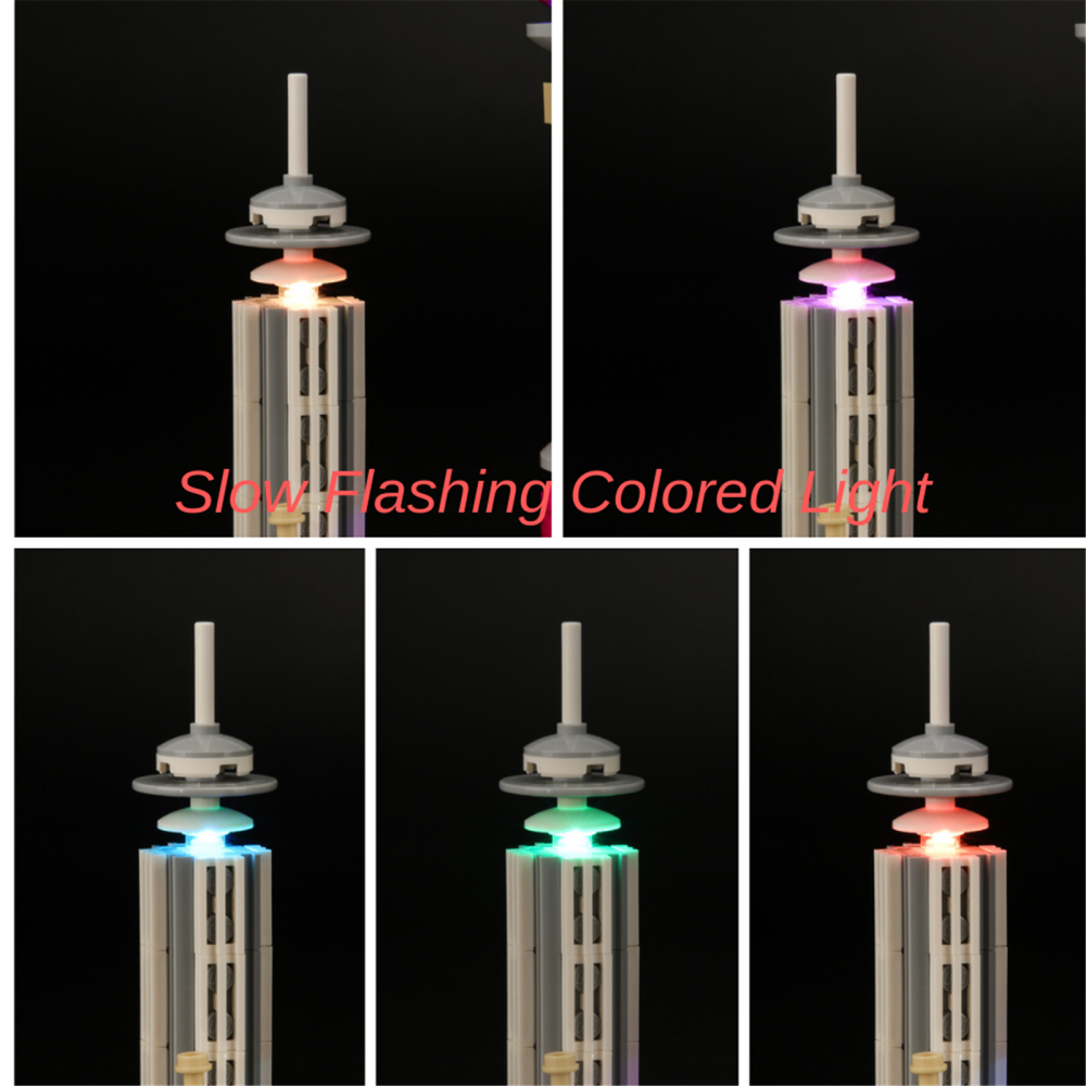 【Light Sets】Bricks LED lighting 21039 Architecture Series Shanghai Buildings.