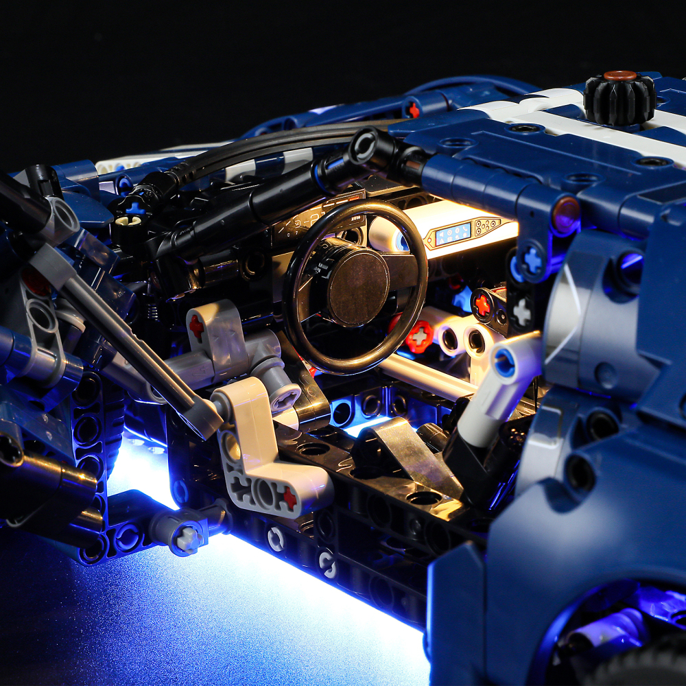 【Light Sets】Bricks LED lighting 42154 Technic Series 2022 Ford GT.